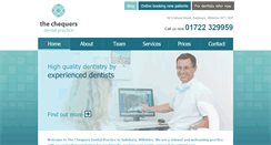 Desktop Screenshot of chequersdental.co.uk